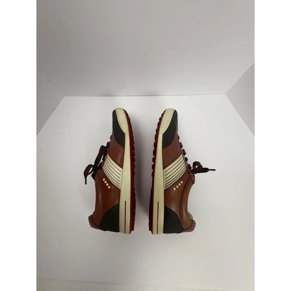 Men's Ecco Hydro Max Golf Shoes US 11.5. Brown tone.